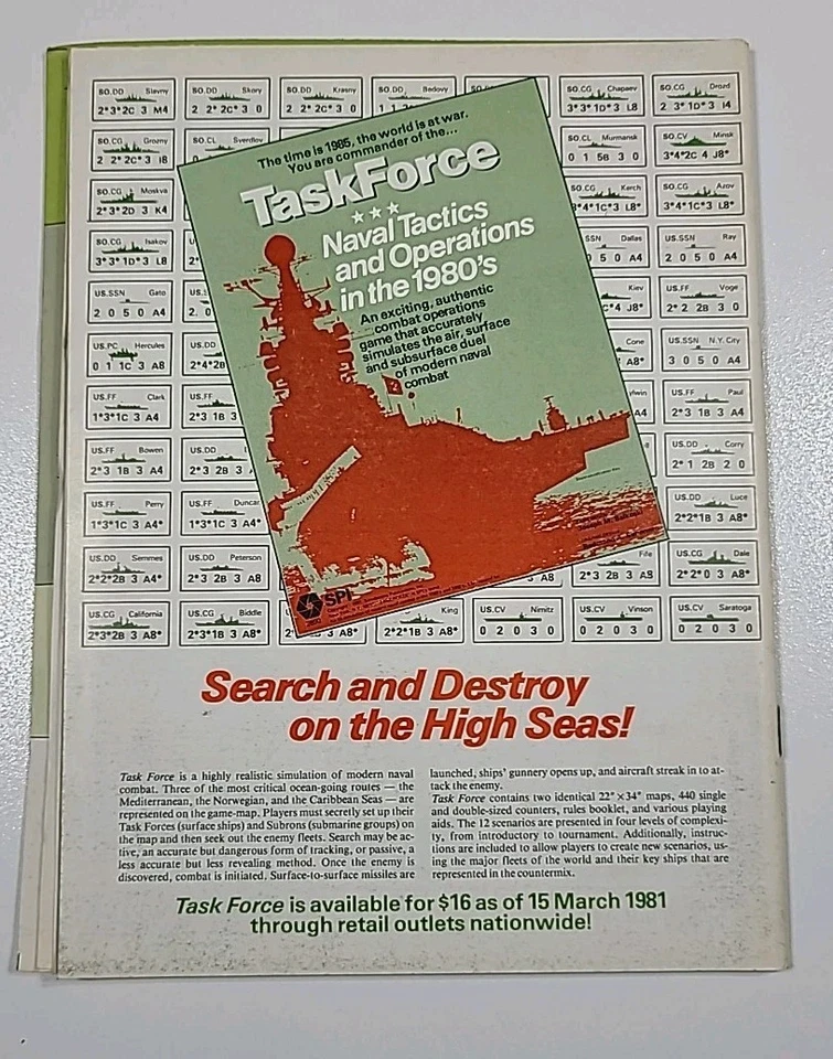 Strategy & Tactics #84 Victory in West V2: Operation Grenade COMPLETE UNPUNCHED - Image 3 of 4