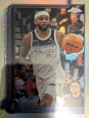 2025 Topps Chrome #193 Nickeil Alexander-Walker