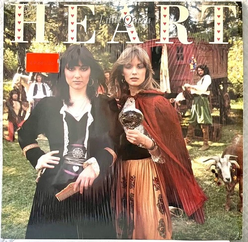 Heart - Little Queen - 1977 Portrait Still In Shrink Kendun Lacquers Lyric Inner