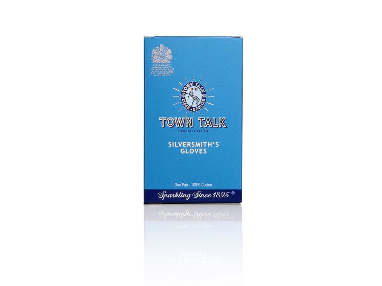 Town Talk Luxury Silversmiths Gloves 100% Cotton Precious Metal Protection