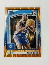 ADEM BONA 2024-25 Panini Optic Orange Shock Prizm RC 073/225 76ers