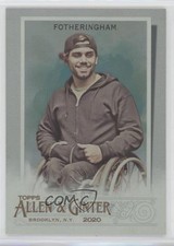2020 Allen & Ginter's Hot Box Silver Portrait Aaron Wheelz Fotheringham #217 1tr