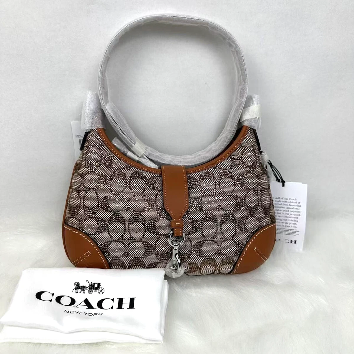 Coach Black Signature Hobo Bag | eBay