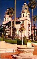 Hearst Castle La Casa Grande San Simeon California Vintage Postcard