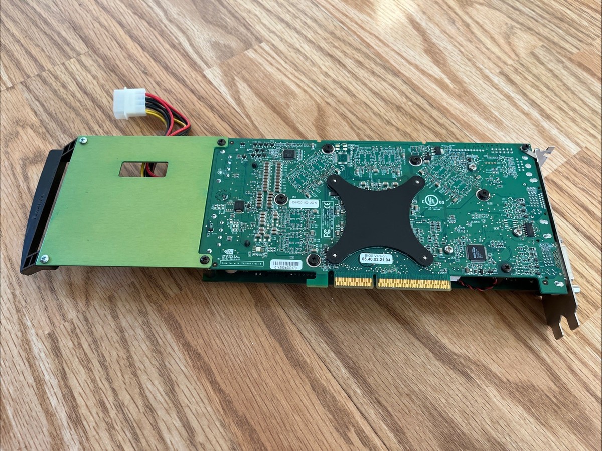 Ultra Rare NVIDIA Quadro FX 4000 SDI 256MB GDDR3 AGP 8x Graphics