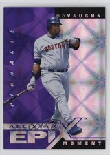 1998 Pinnacle Plus All-Star Epix Moment Purple Mo Vaughn #E17 1c2s