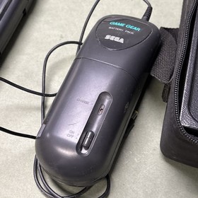 Sega Game Gear Console, Battery Pack & 4 Games, Sonic 2, MLB, Shinobi