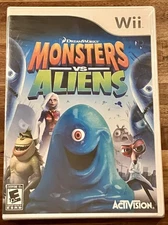 Monsters vs. Aliens - Nintendo Wii - Brand New - Sealed