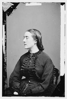 Photo:Adele Cutts Mrs Stephen A Douglas Portrait 1850s Woman Studio Photo