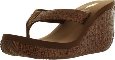 Volatile Womens Cha-Ching Wedge Sandal