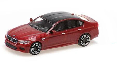 Minichamps 1/87 HO BMW M5 2018 Red Metallic 870028005