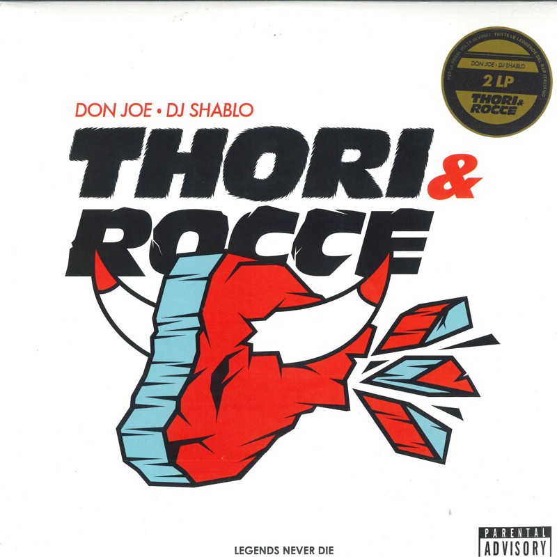 伊2discs LP Don Joe, Dj Shablo Thori &amp; Rocce 602445714223 UNIVERSAL MUSIC ITALIA S.R.L. /00520 2LP DON JOE, DJ SHABLO Thori & Rocce 602445714223 UNIVERSAL