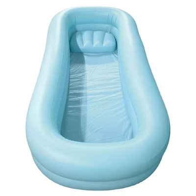 Aufblasbare Badewanne Erwachsene Blue Home SPA Badewanne für Senioren mit