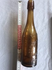 3722.    Alte Glasflasche Vintage  Bierflasche   Sammler Bierflasche