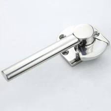 Compression lock oven handle