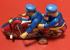 Blech Motorrad Shanghai Toy Factory Made in China ca. 16x10cm