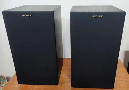 Sony APM-101ES Speakers * Square Woofers * Mint Condition * Need ReFoam * Spares - Picture 2 of 19