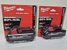QTY: 2  NEW GENUINE 18V Milwaukee 48-11-1835 3.0 AH Battery M18 CP 2-Batteries