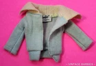 Vintage Barbie Doll Fashion PAK Blue Cardigan Sweater Excellent ~ 1960's