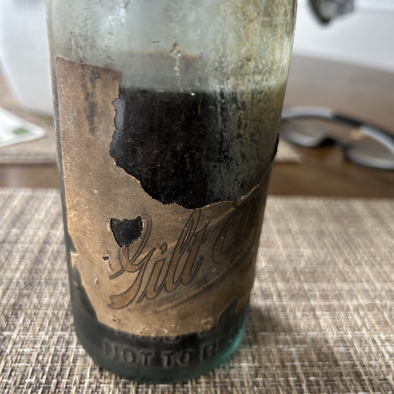 Ibert BREWERY 1890 BROOKLYN BOTTLE ORIGINAL  Pre PROHIBITION LABEL BEER Eppig