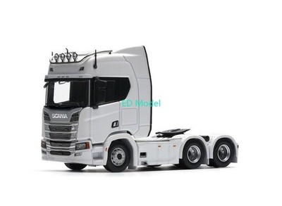 BN Masdi 1:64 White Scania R500 Truck Tractor Model Diecast Metal Car 