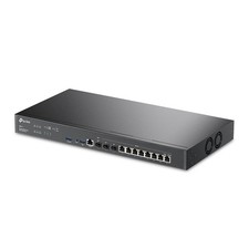 TP-Link OMADA Wired 1 10G SFP VPN - 1 SFP- 8 WAN/LAN ports 2 USB3 Router ER8411
