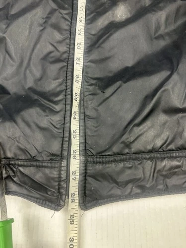 Vintage Esprit De Ski Puffer Style Jacket  Black Sz XL Stains And Wear See Pics image 9