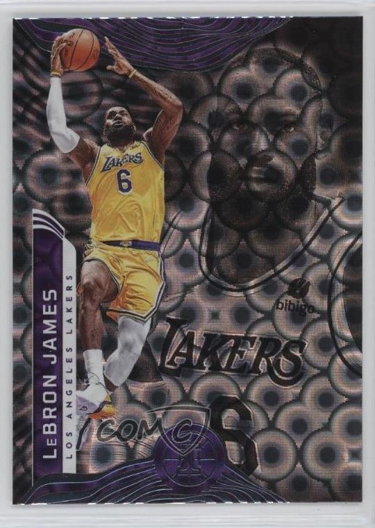 2021-22 Panini Illusions Asia Trophy Collection LeBron James #96 y6t
