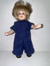 Vintage 1970’s Nedra Gee Judy Porcelain Doll Moveable Arms & Legs