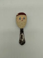 Primitive Rustic Decorative Santa Christmas Spoon Decor Farmhouse