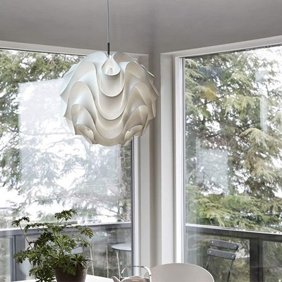 Art LED Suspension Pendant Lamp Fixtures White Ball Shade Lustre Ceiling Light