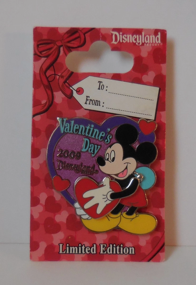 Valentine's Day Disney Theme Park Pins, Patches & Buttons (1968
