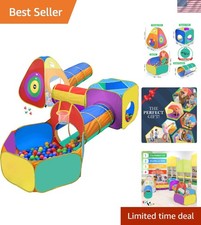 Toddler Ball Pit  Play Tent Set with Tunnels - Perfect Birthday Gift for Kids