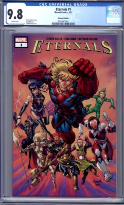 Eternals #1 Walmart Exclusive Variant Marvel Comics 1st Print CGC