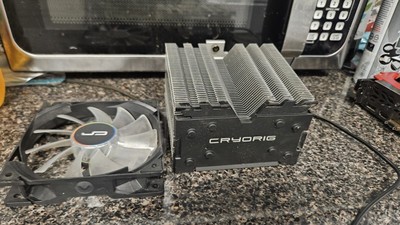 CRYORIG H7 Tower Cooler 120mm CPU Heatsink 49 CFM Max AMD/Intel