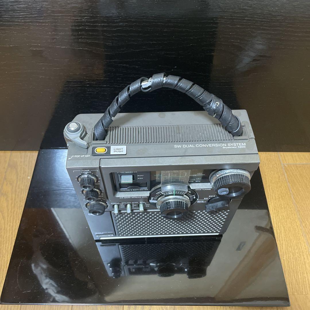 SW Dual Conversion ラジオ skysensor 5900 ソニー ICF-5900 – アナログBCLラジオの金字塔 | 【昭和レトロ