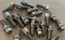 Titanium Wheel Bolts | M14 x 1.5mm | Extended Length for use with 10mm spacers