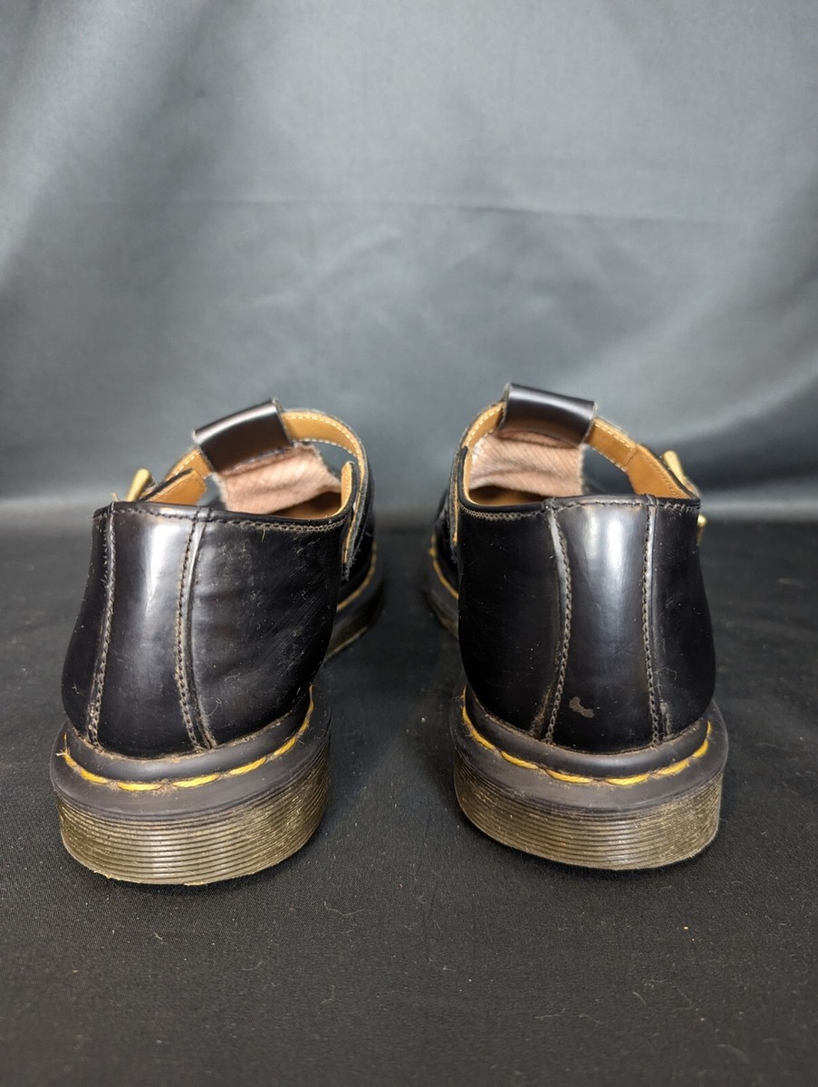 Dr Martens Polley Shoes Women's UK Size 6.5 Black Smooth Dr Martens Polley Shoes Women's UK Size 6.5 Black Smooth