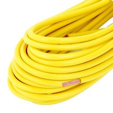 100ft Feet 16GA Gauge AWG Primary Wire Turn On Hook Up Remote Yellow OFC Copper