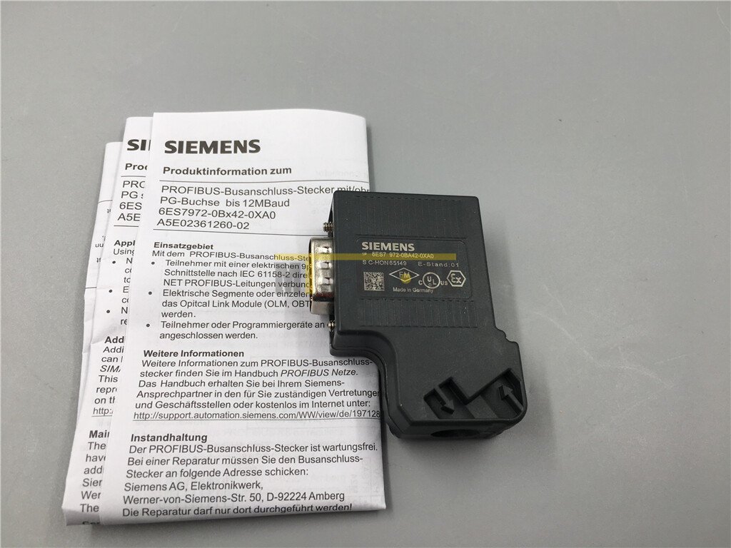 Jual 6ES7 972-0BA52-0XA0 SIEMENS BUS CONNECTOR SIMATIC DP - Kab Jual 6ES7 972-0BA52-0XA0 SIEMENS BUS CONNECTOR SIMATIC DP - Kab