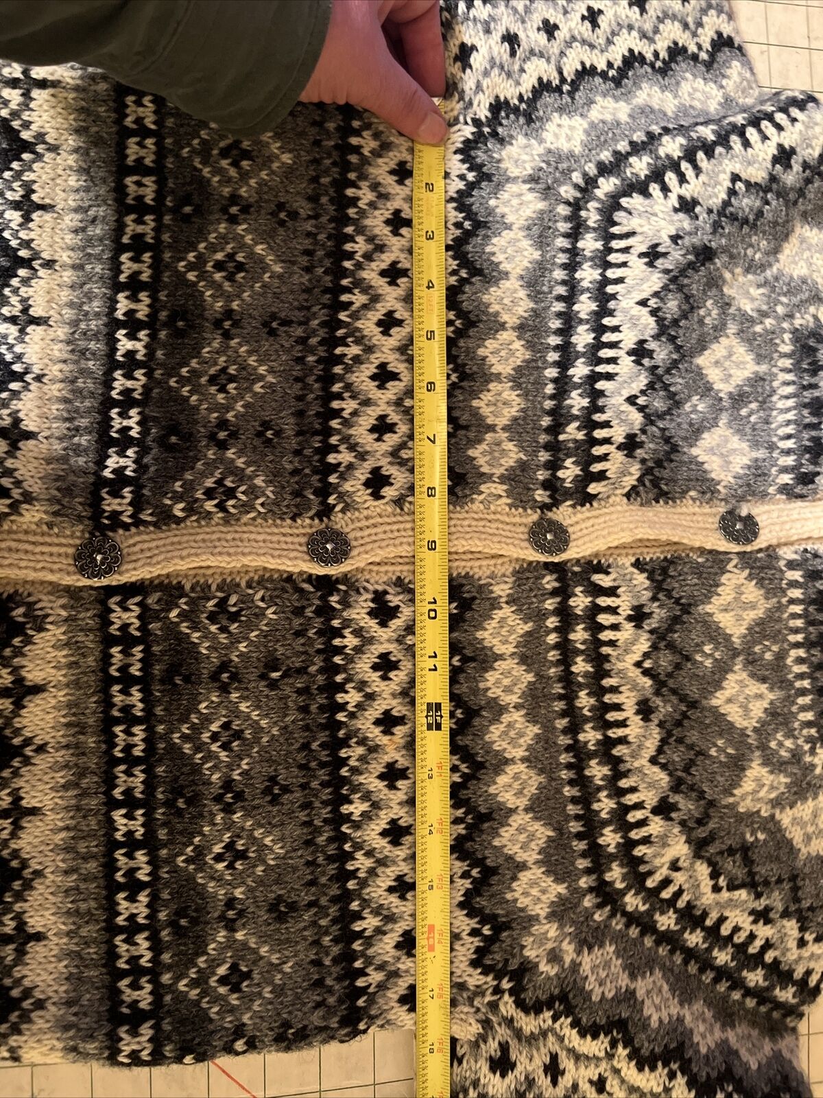 William Schmidt HandKnit Nordic Sweater Vintage G… - image 4