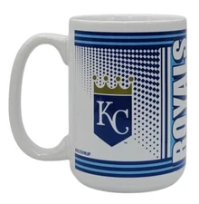 Boelter Brands Large MLB Hero Sublimated Mug, 15oz (Kansas City Royals)