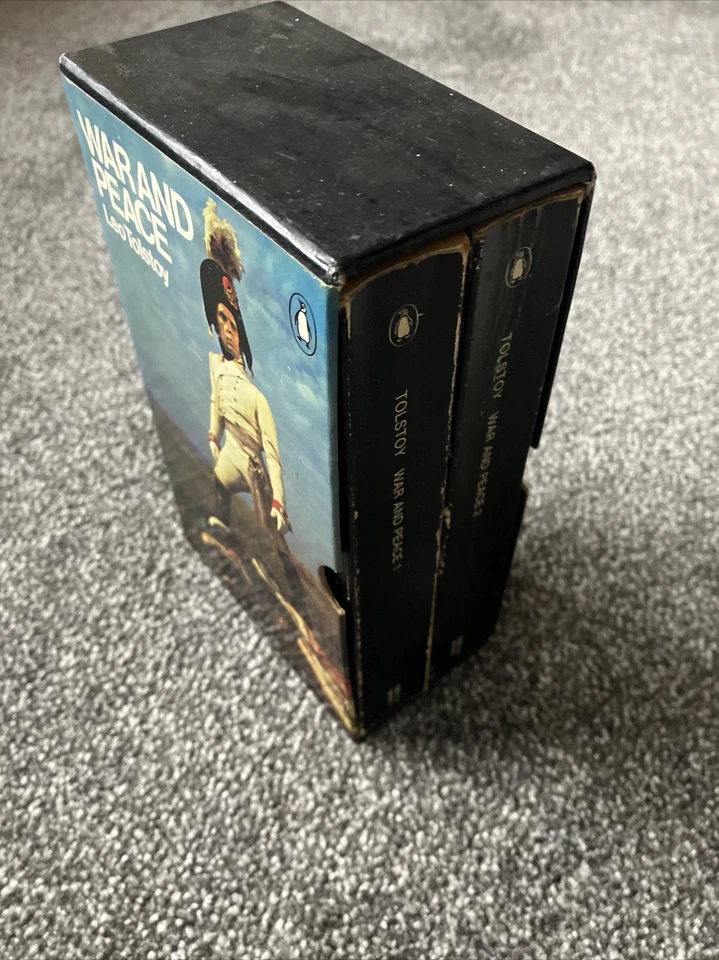 War and Peace Books Set Leo Tolstoy 2 Volume Box Vintage Penguin 1972 IDLLB - Image 2 of 4