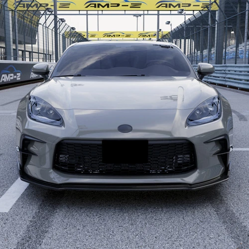 For Toyota GR86 22-25 Pair Black Front Bumper Side Vent Fin Trim Canard Splitter - Picture 5 of 8