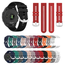 For Garmin Forerunner165/165 Music/55 Silicone Sports Band Watch Strap Wristband