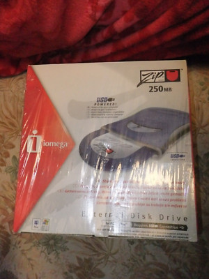 IOMEGA ZIP EXTERNE FESTPLATTE 250MB VERSIEGELT