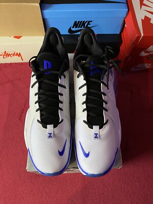 Nike PG 5 Playstation White Men's Basketball Shoes Size 18 New In Damaged Box