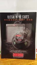 FENDER HUMBOLT HOT ROD SPEAKERS GUITAR AMPS   PRINT AD   11 X 8.5    D2.