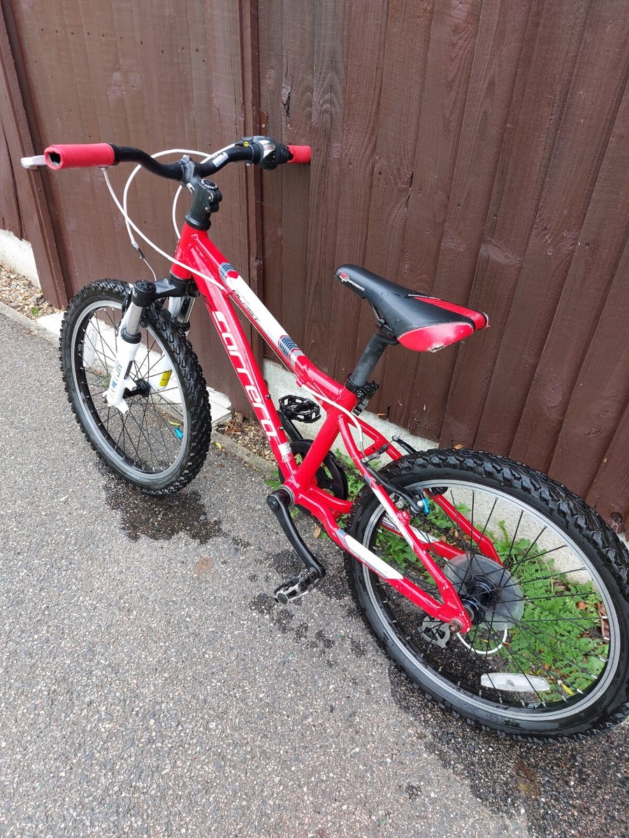 Red Carrera Childs Bike Carrera Star 14 Kids Bike 1st Bike Dark