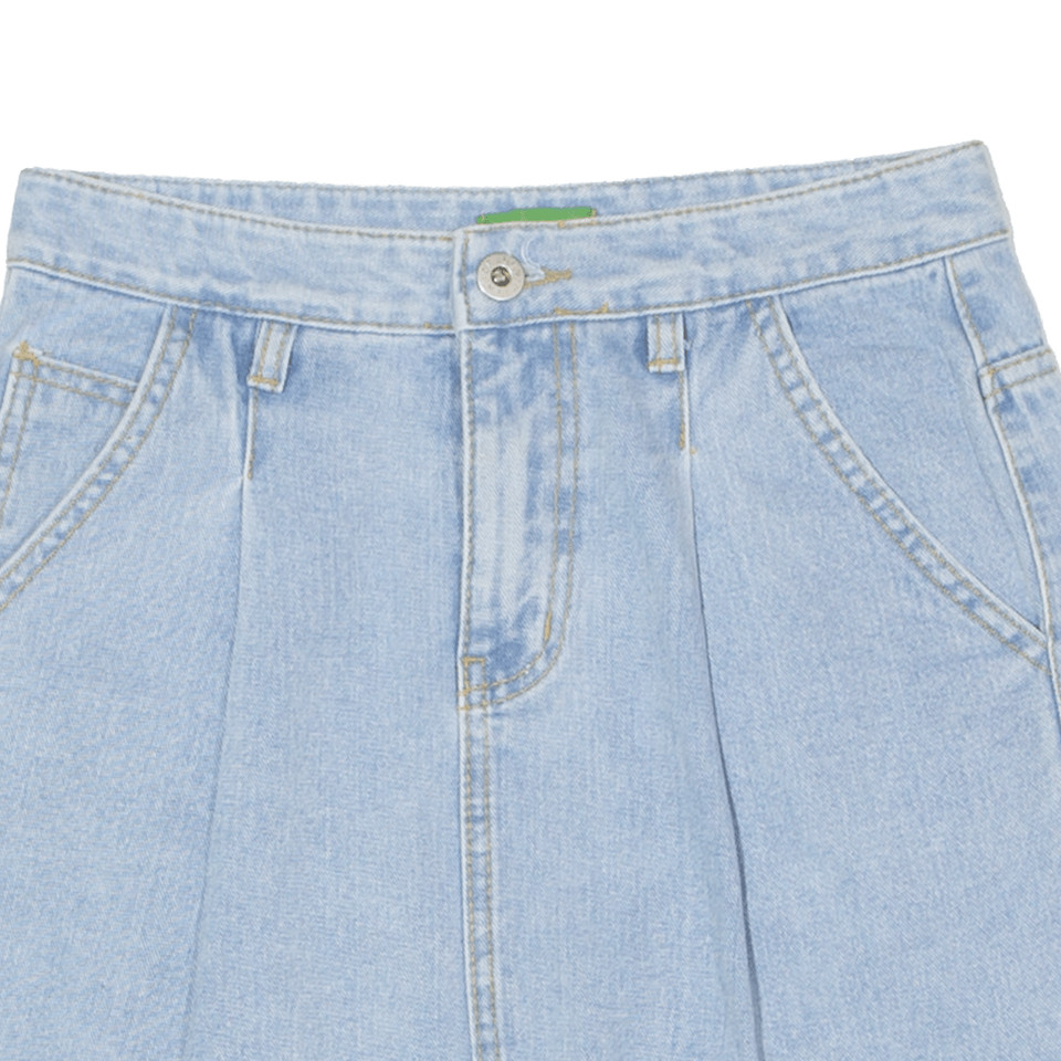 LABOR Distressed Womens Mini Skirt Blue Short Denim S eBay